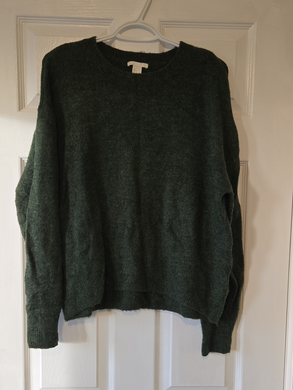 H&M Dark Green Crewneck Sweater